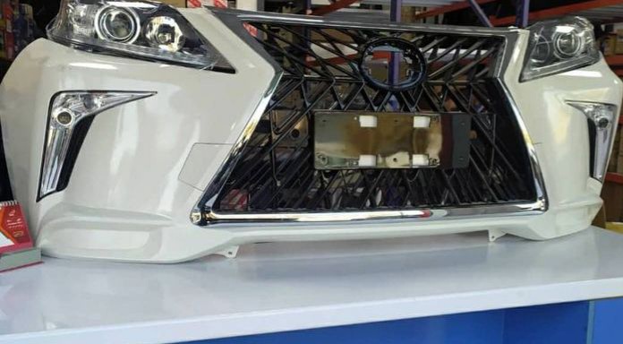 فروش سپر جلو لکسوس NX در بازرگانی قطعات خودروی محسن عزیزی 